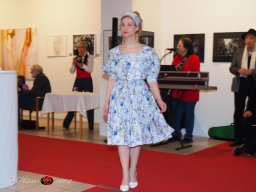 Fashion Show in der Contemplor Galerie Wien am 14. 03. 2024